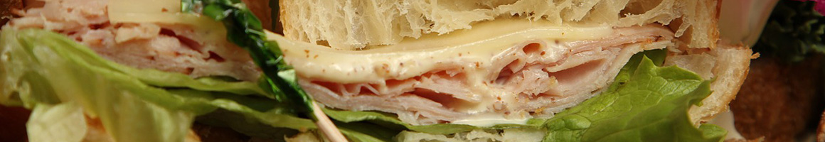 Eating Deli Sandwich at Wilkes Country Deli restaurant in Fair Lawn, NJ.